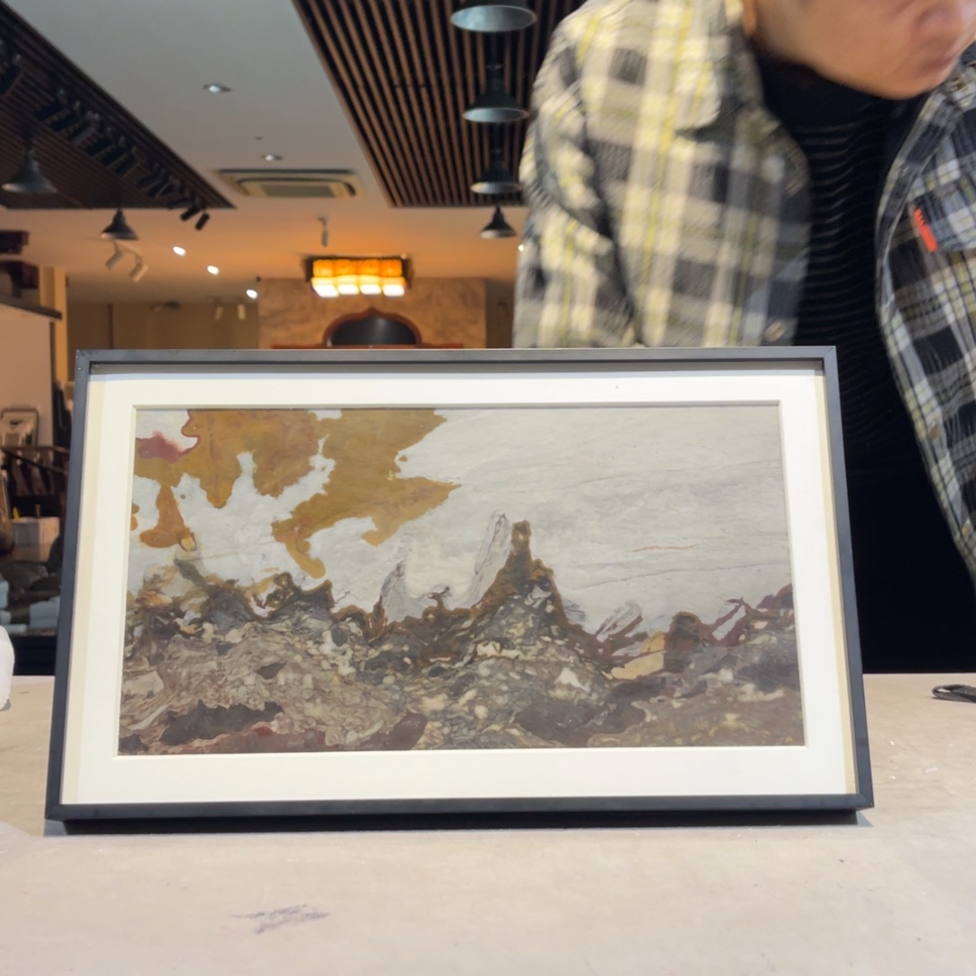 彩石37/22 三峡清江画面石