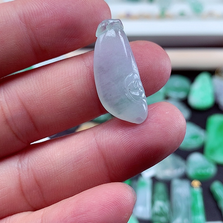 翡翠吊坠(不含链)未镶嵌8