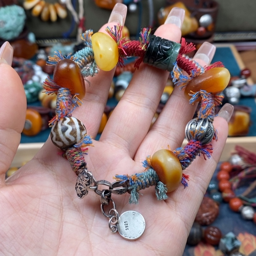 【闪购商品】蜜蜡手链未镶嵌手链