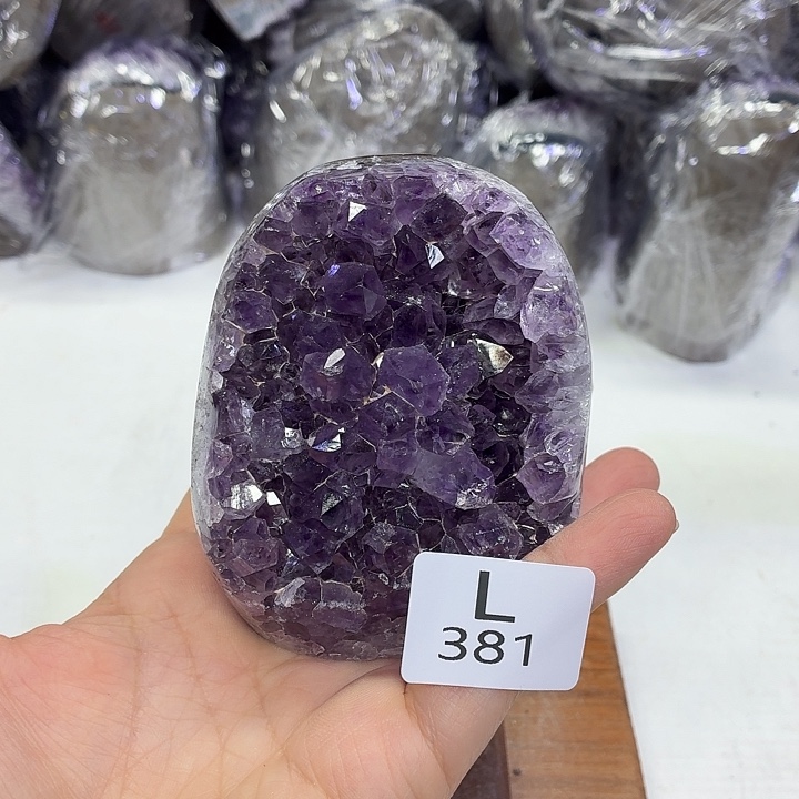 未镶嵌水晶摆件天然紫水晶