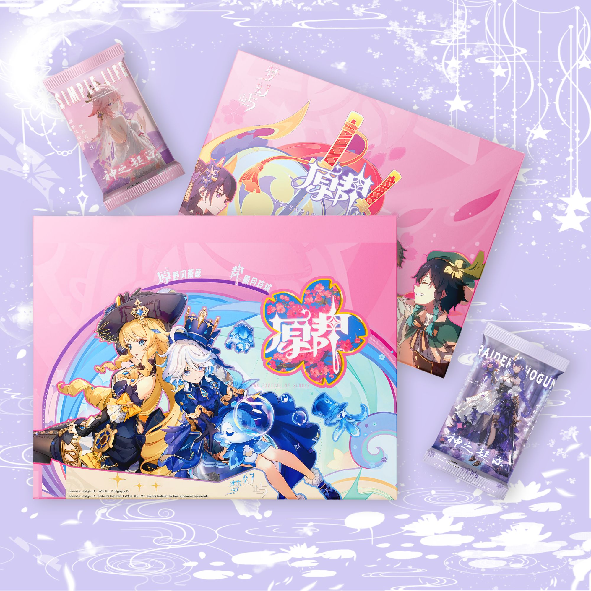 小祈【欧6】梦幻屿 神之起源 第一弹 收藏卡牌产品（主播代拆）