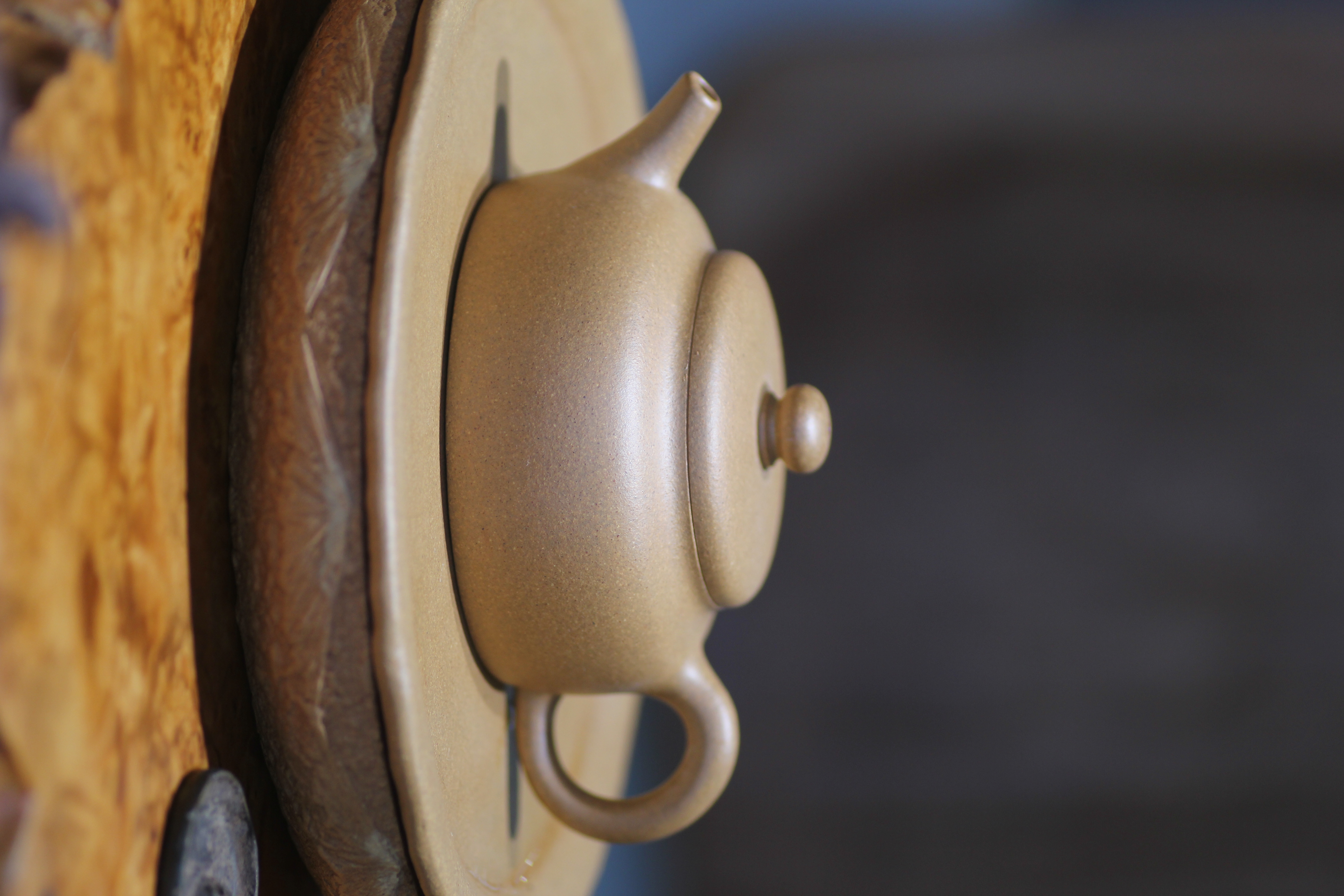 行素壶（黄龙山原矿黄金段40目，无添加半手工150cc）