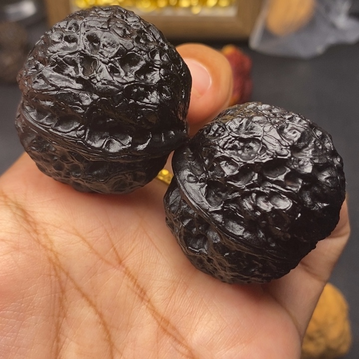 把件文玩核桃39尺霸王蟾