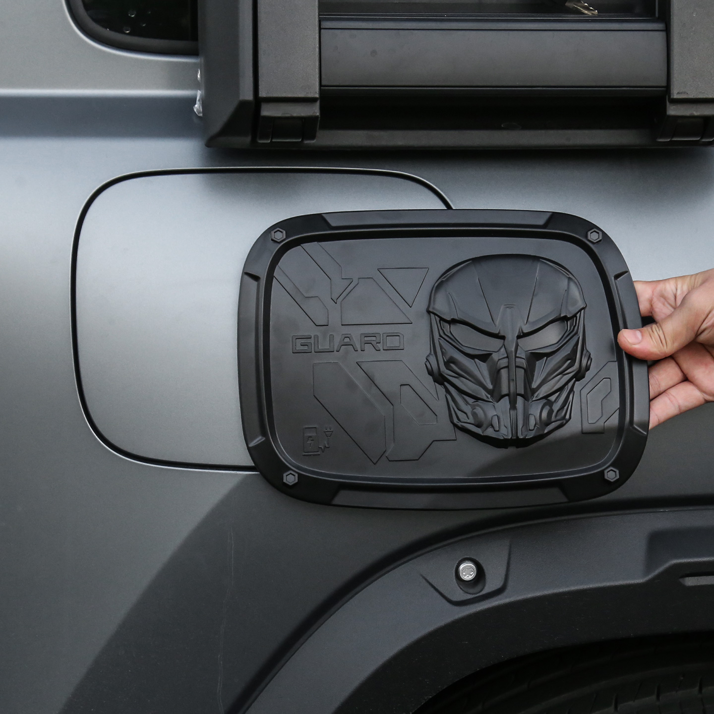 适用哈弗猛龙充电口盖装饰贴 23-26款汽车油箱防静电保护个性改装