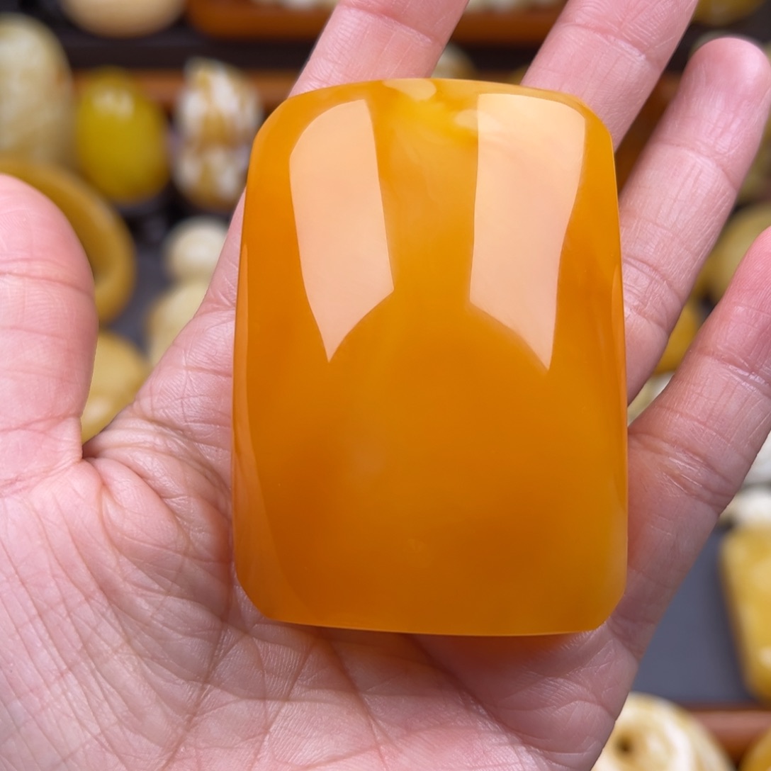 琥珀颈饰未镶嵌纯天然琥珀蜜蜡无优化