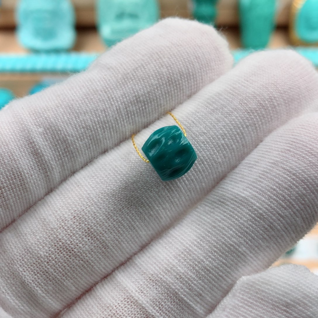 绿松石未镶嵌发饰8.6-7.1