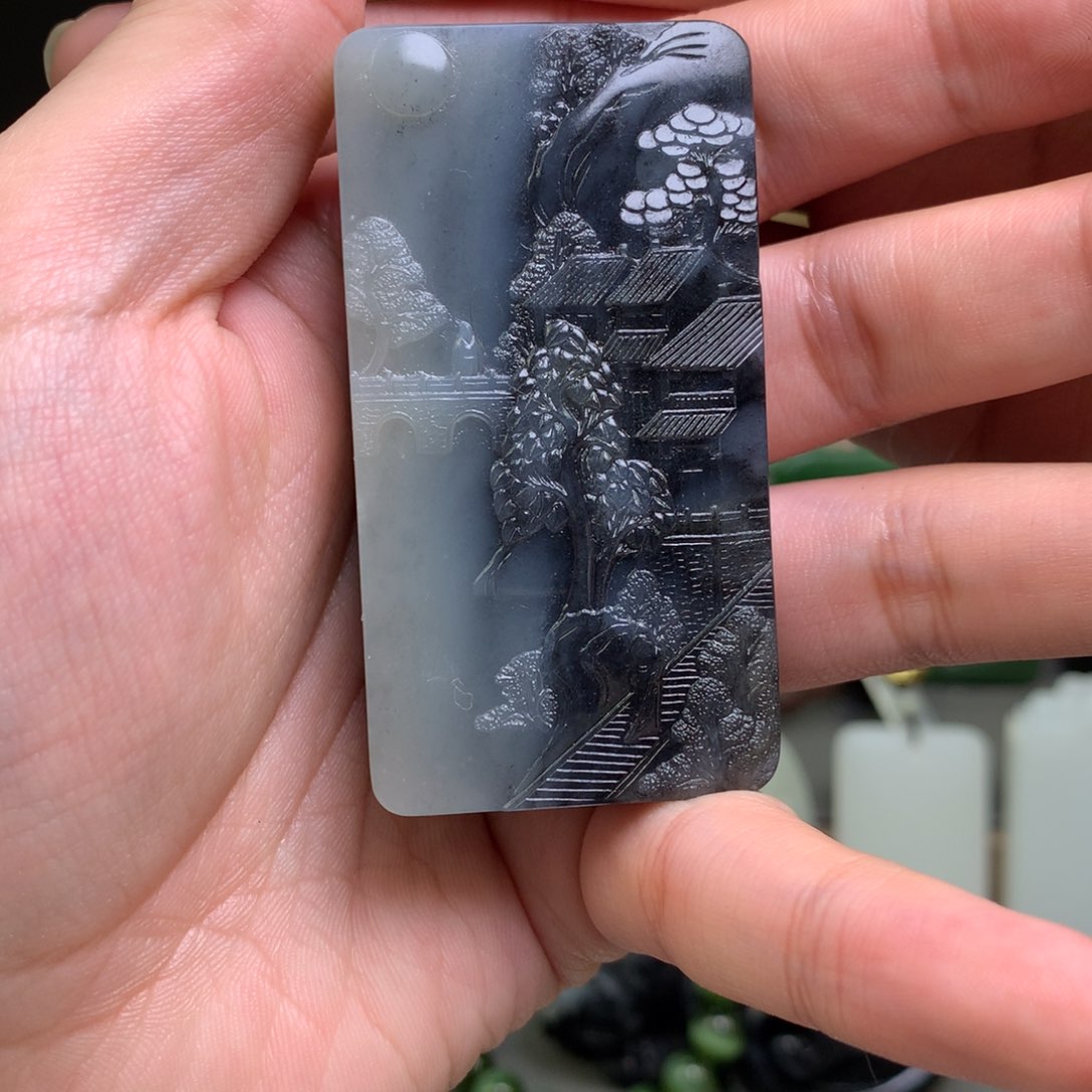 和田玉挂件未镶嵌