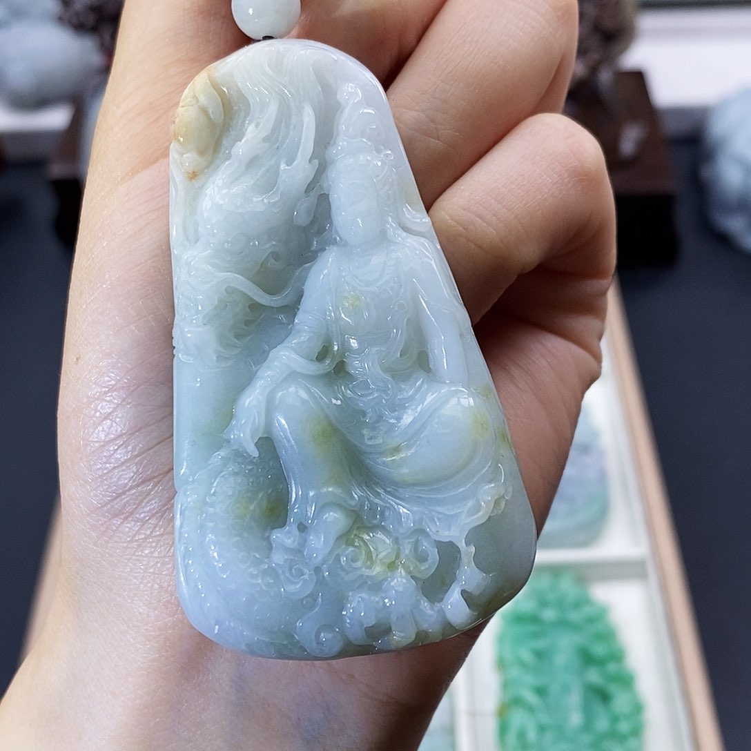 颈饰未镶嵌翡翠缅甸翡翠a货