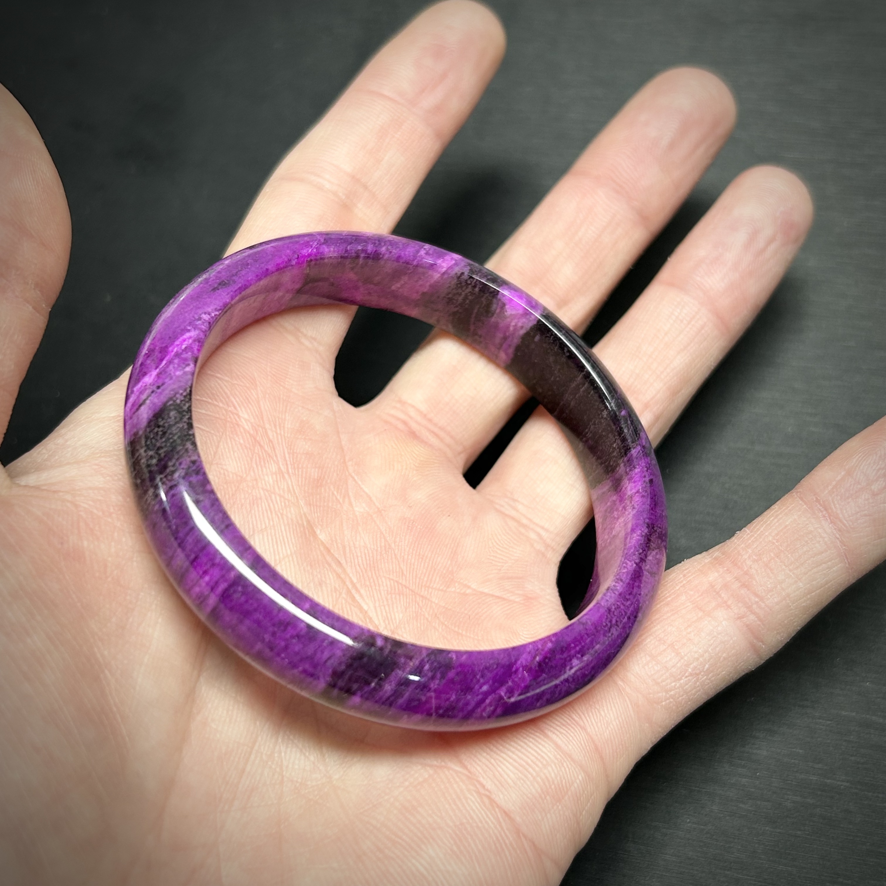 32000丝绒料皇家紫手镯（多样性发其一）487