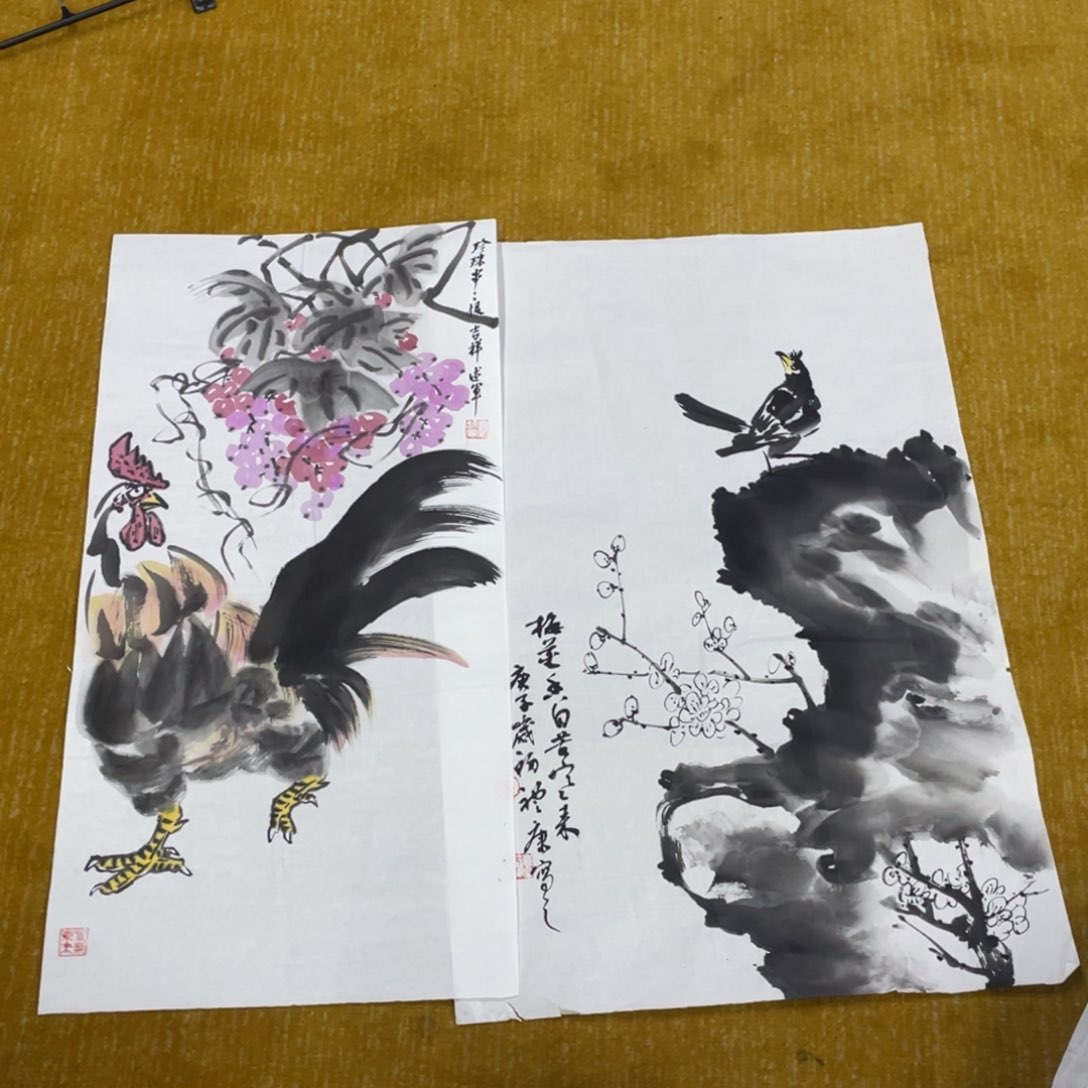 国画绘画的述军老师66666