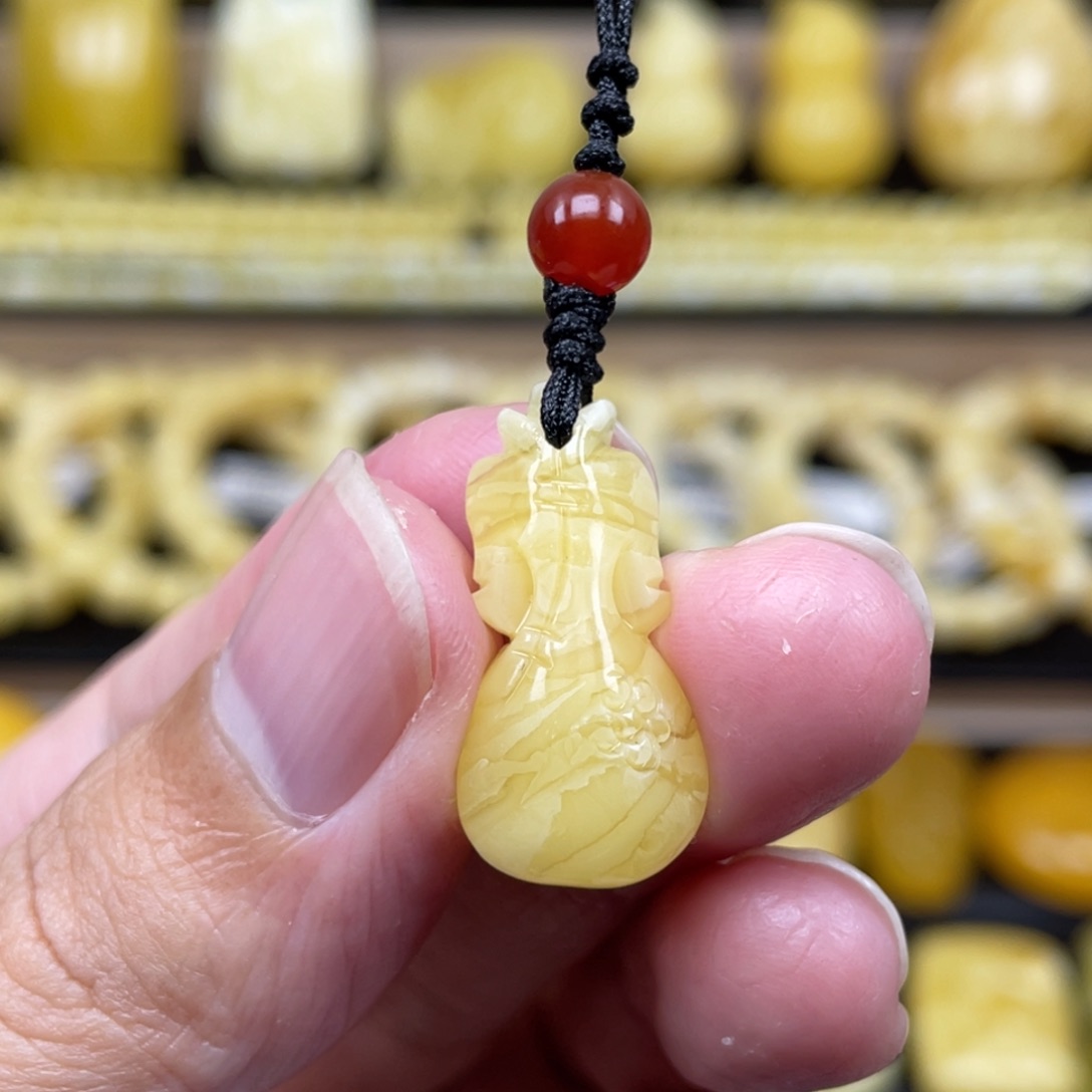 琥珀裸石未镶嵌琥珀蜜蜡