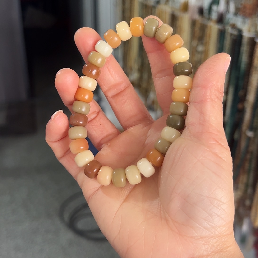 白玉菩提吊坠7×10