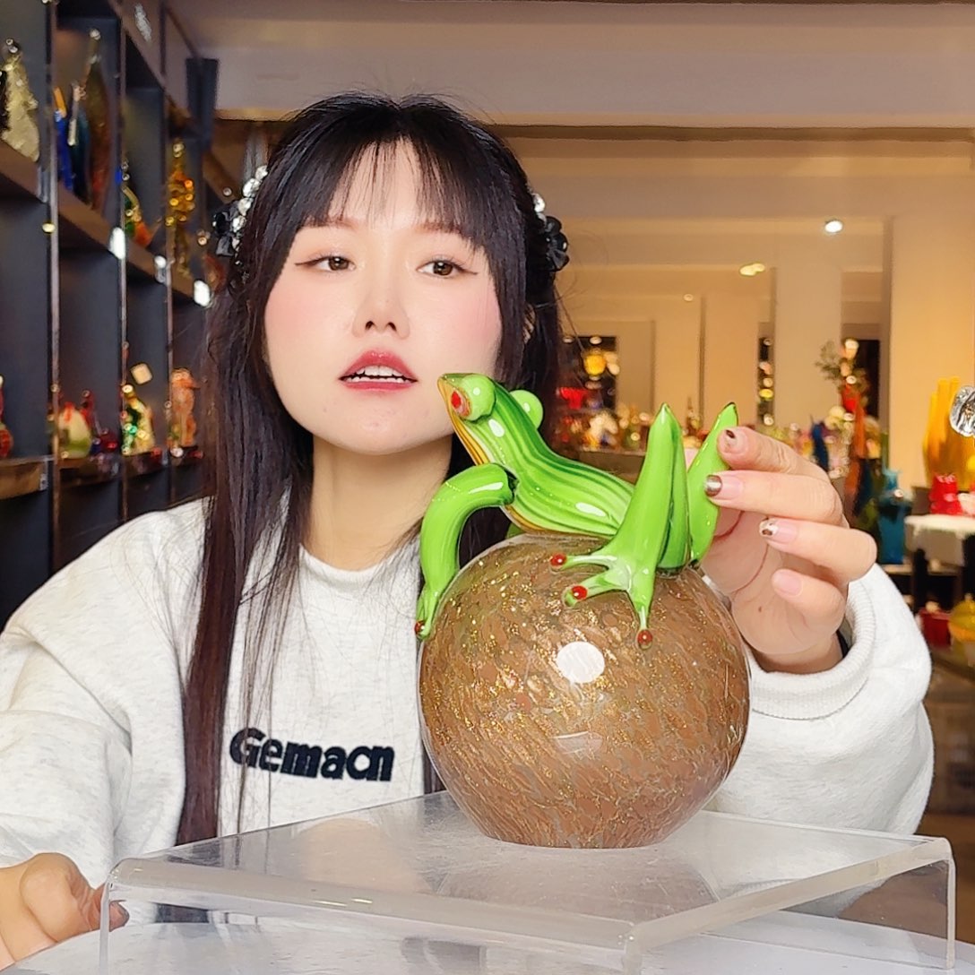 手工艺品琉璃琉璃岛是世界