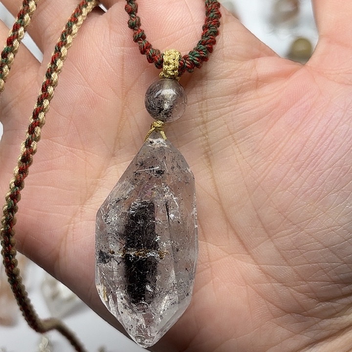 水晶未镶嵌颈饰糖心闪灵钻项链