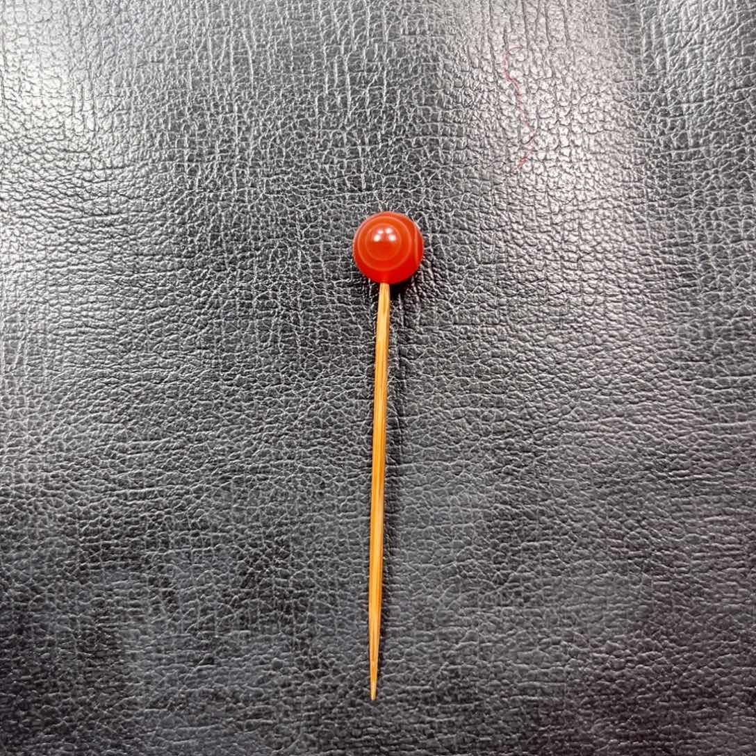 南红玛瑙未镶嵌手串卡9天眼单珠