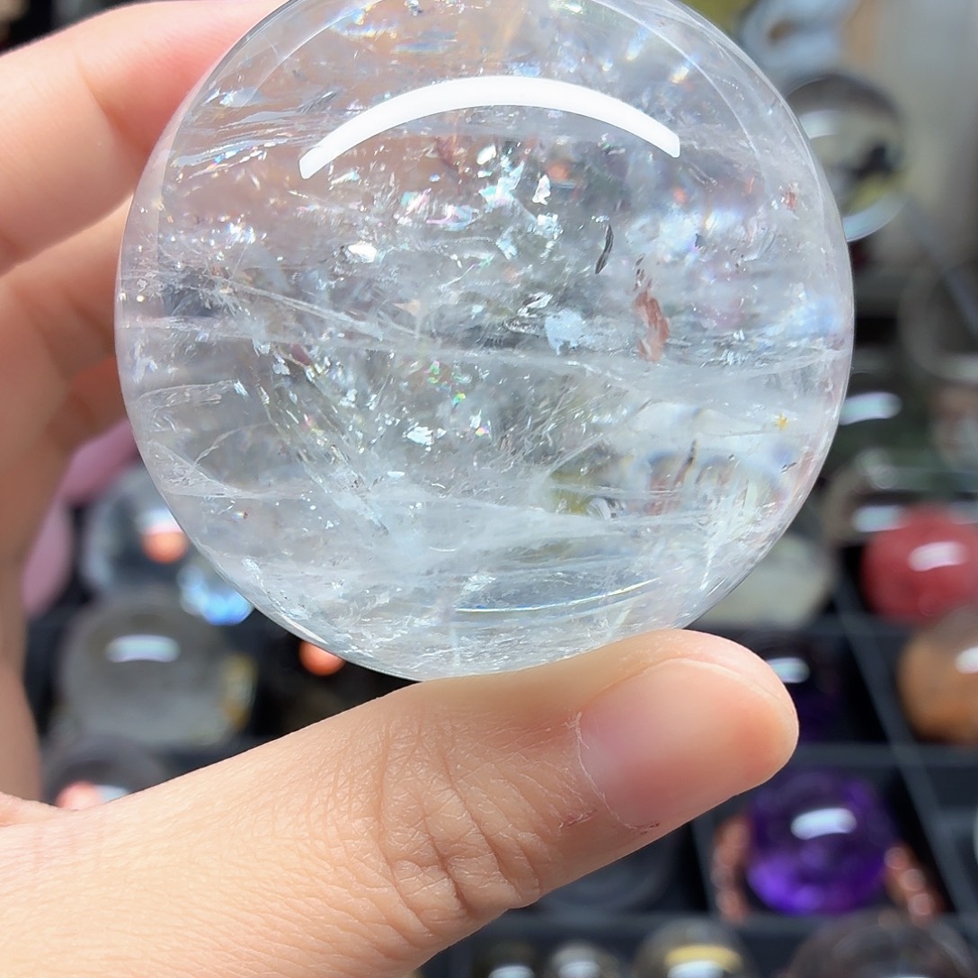 水晶珠宝半成品未镶嵌白水晶61