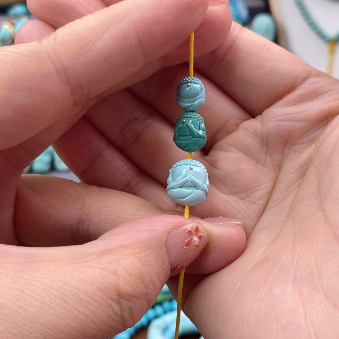 绿松石珠宝奇石未镶嵌赫*