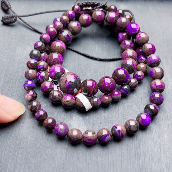 苏纪石（舒俱来）颈饰未镶嵌项链