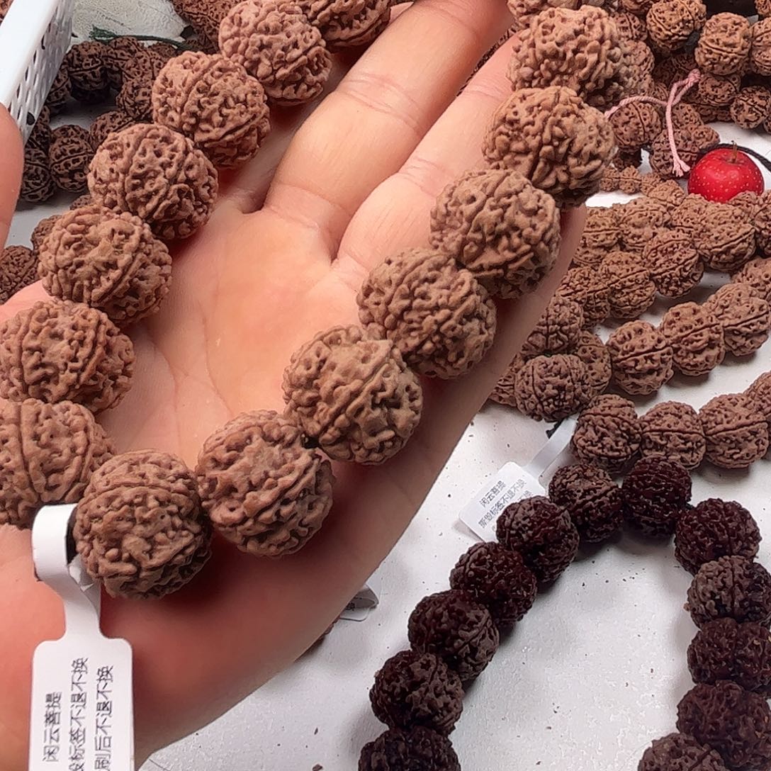 ****空手串金刚菩提23荔枝纹货头