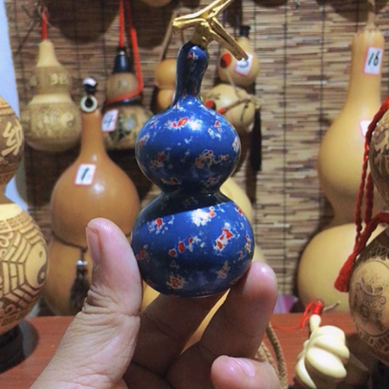 【闪购商品】天然大漆葫芦吊坠项链
