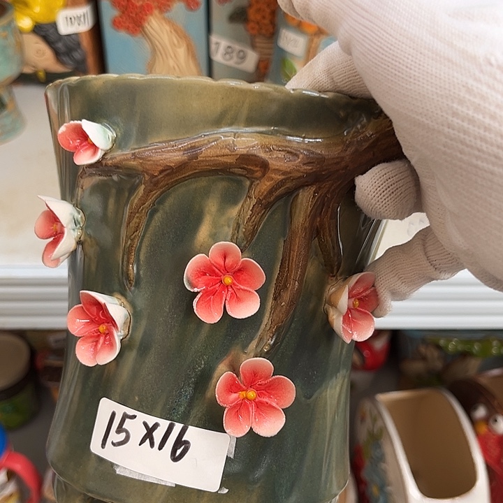 粗陶材质多肉花盆