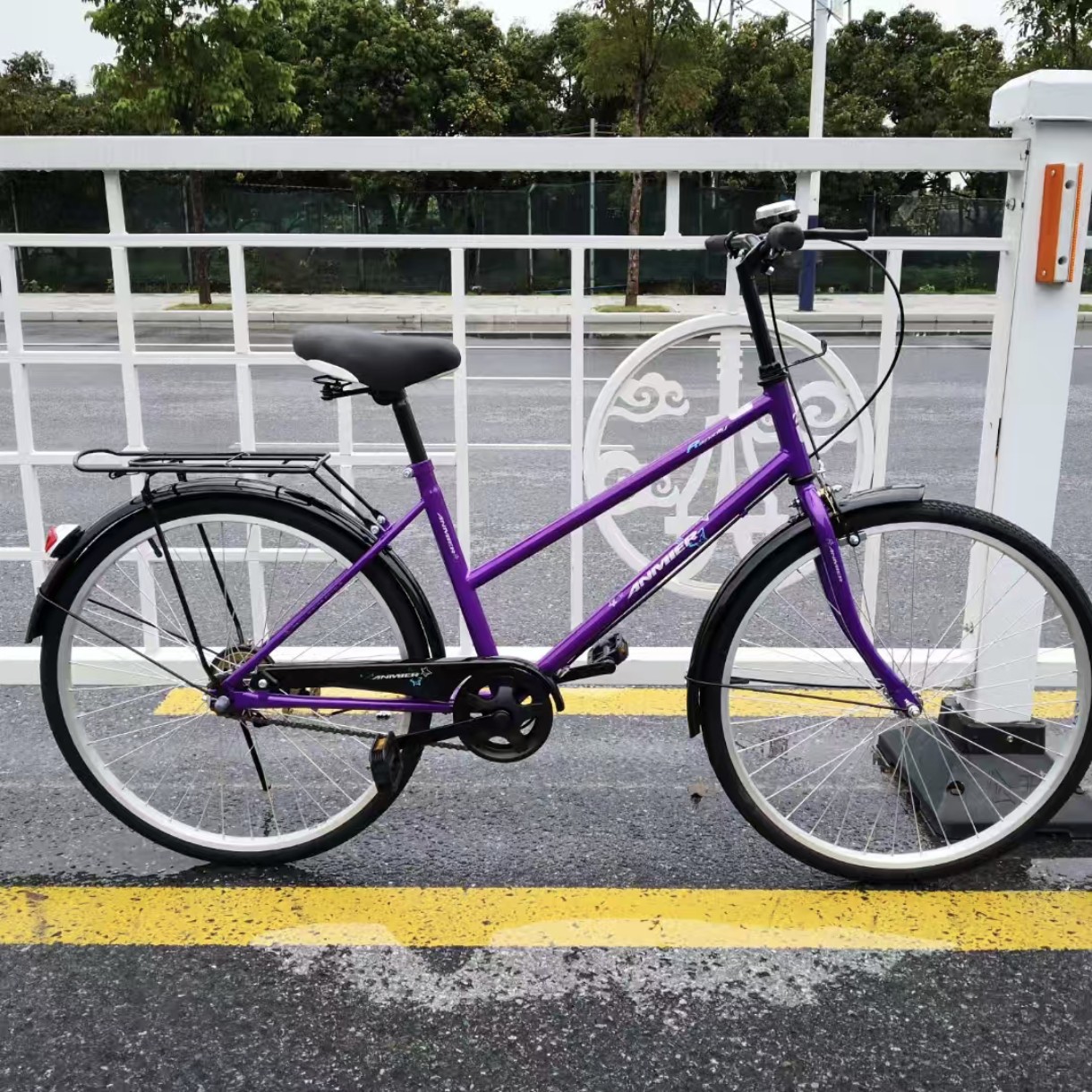 钢架优质成人学生自行车