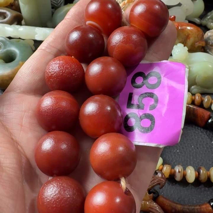 玛瑙/玉髓颈饰合金