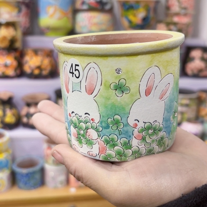 红陶内口7.5高7.5左右