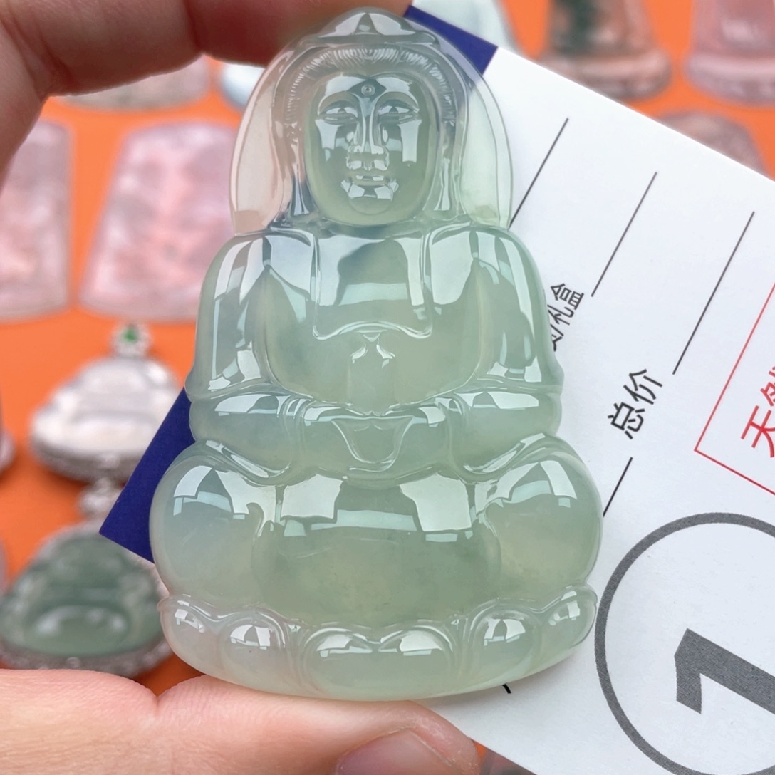 翡翠颈饰未镶嵌71/43.7/7.3