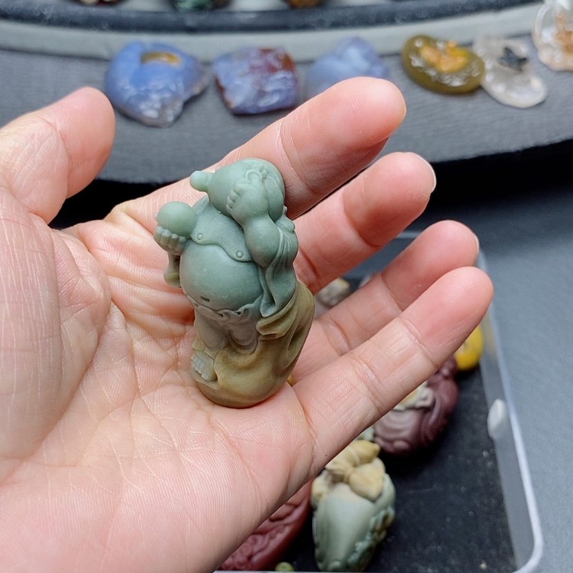 【闪购商品】定制石英质玉吊坠未镶嵌