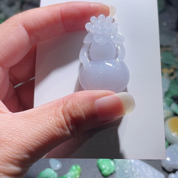 颈饰未镶嵌翡翠天