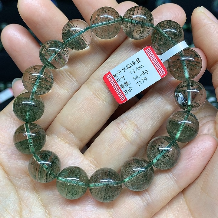 水晶手串未镶嵌天然水晶