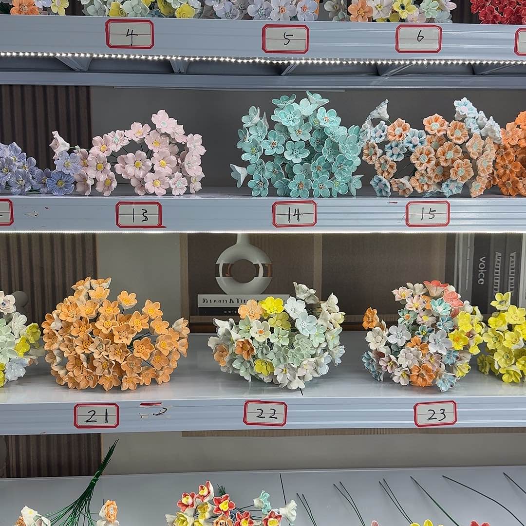 景德镇陶瓷花陶瓷花