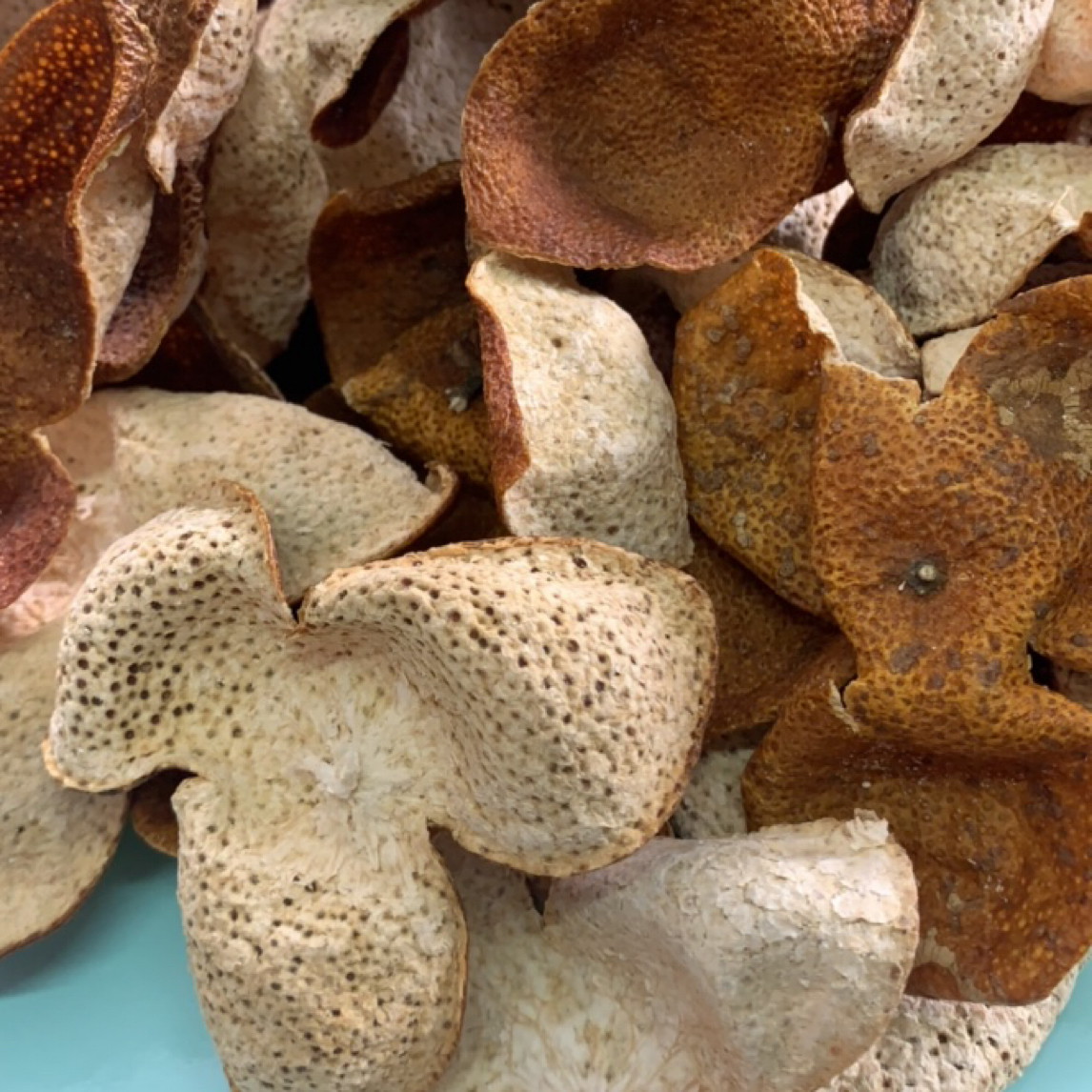 2024年（陈化1年）浦北大红+二红陈皮 自然生晒  茶枝柑柑皮