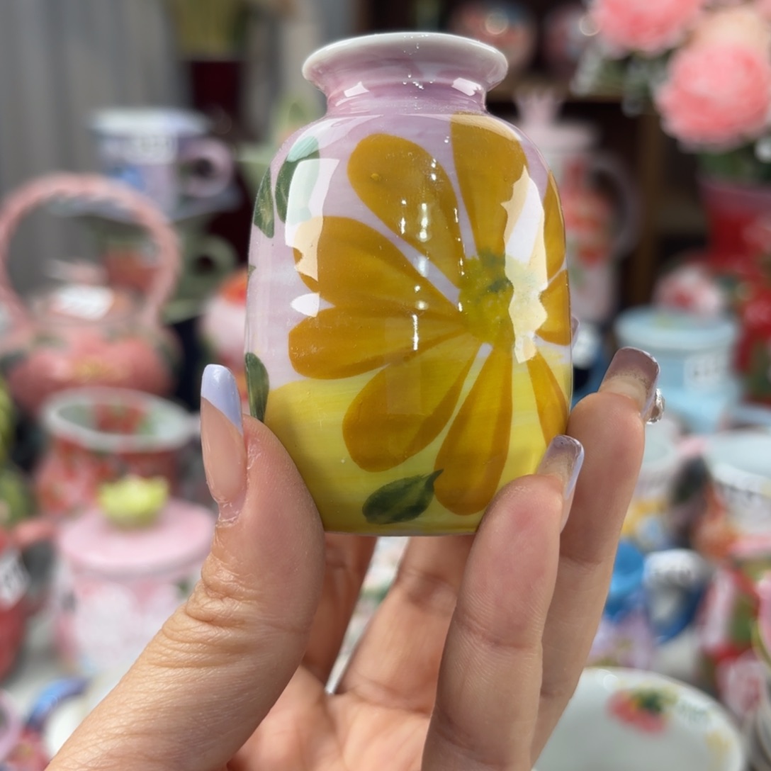 瓷片景德镇手绘高温釉下彩陶瓷茶具