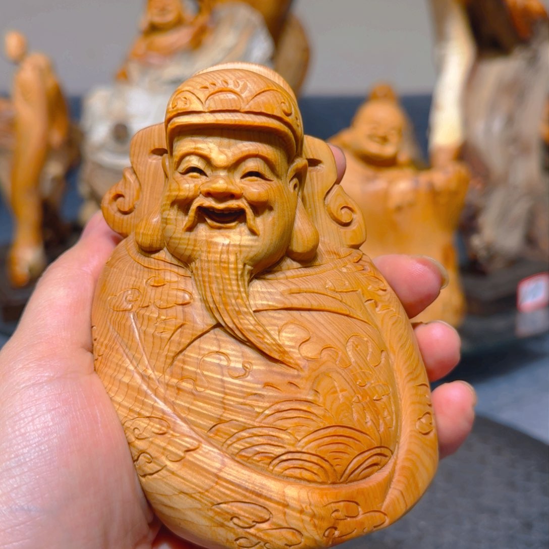 柏木（崖柏）崖柏手把件摆件