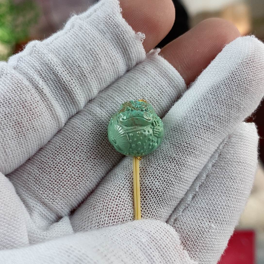 绿松石珠宝奇石未镶嵌