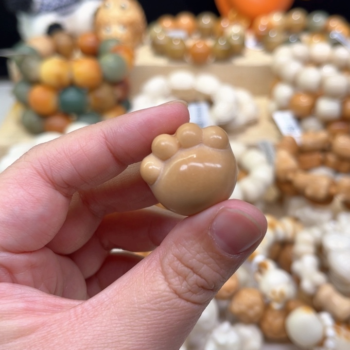 菩提根/象牙果手串猫爪瑕1-23-160