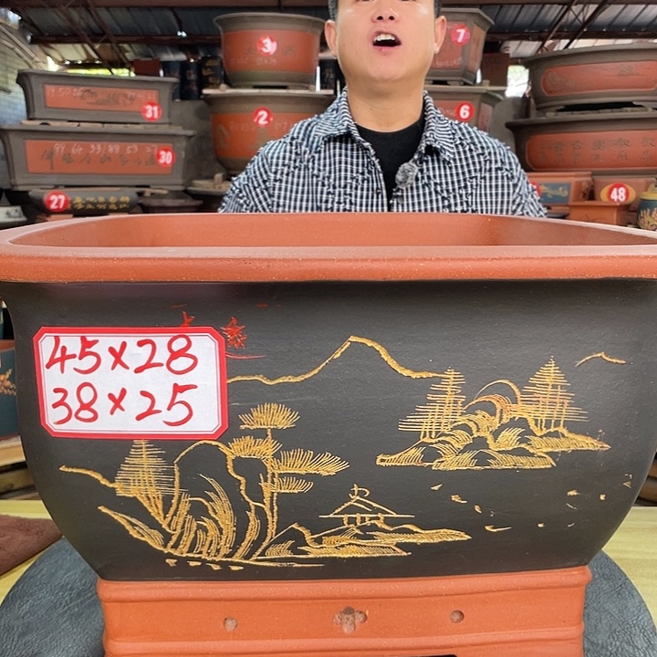 紫砂花盆工厂直发