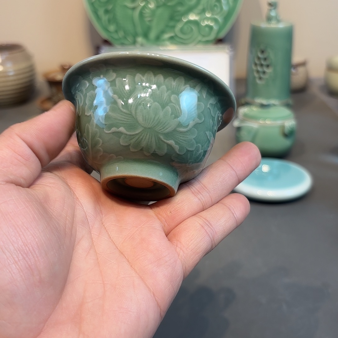 瓷片龙泉青瓷福利青瓷