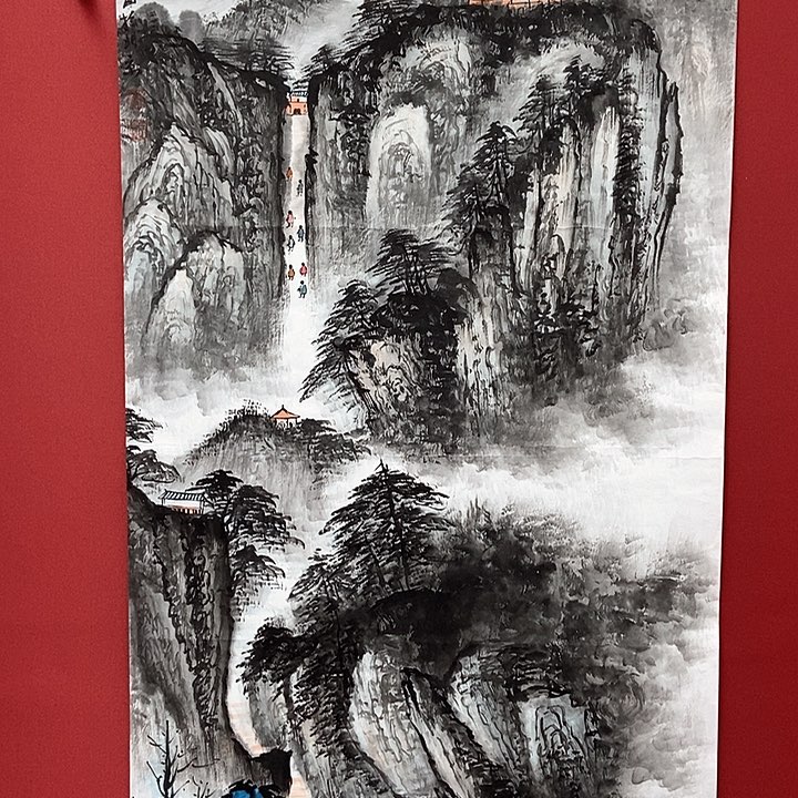国画国画作品纯手绘