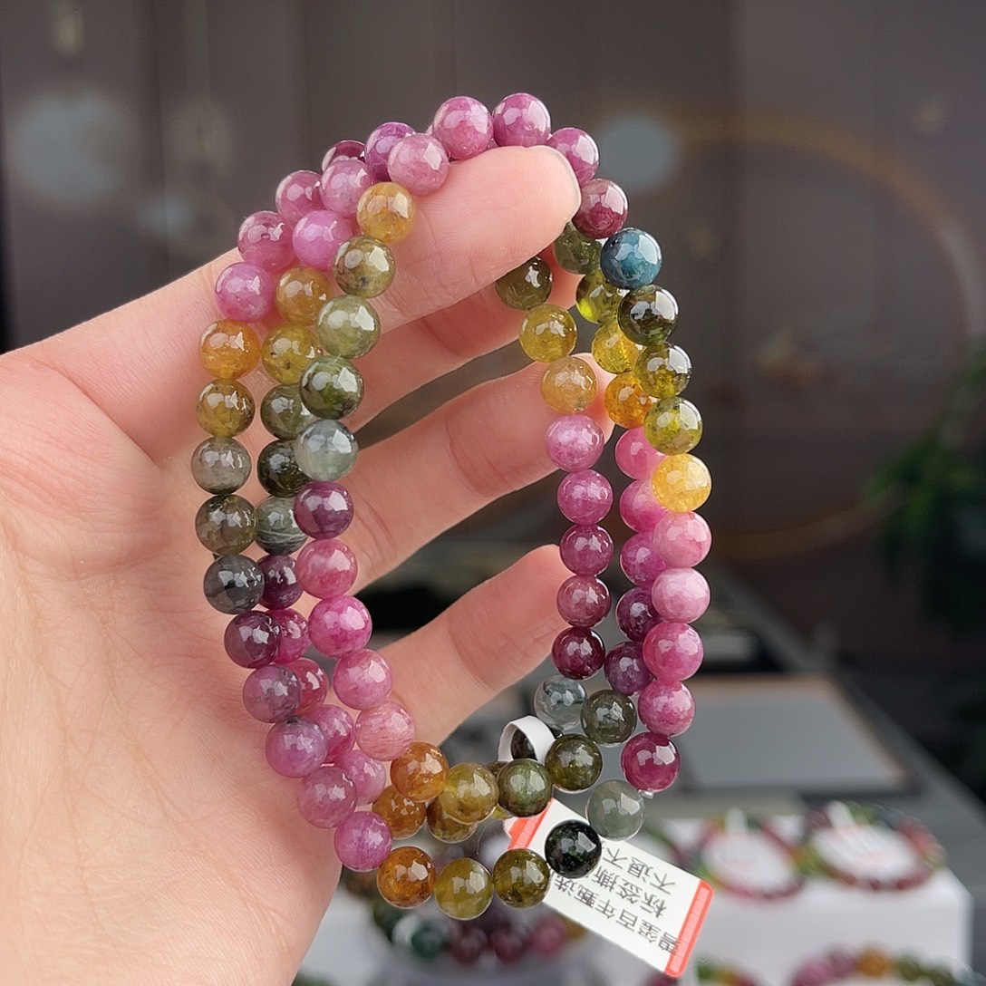 未镶嵌碧玺碧玺 6mm