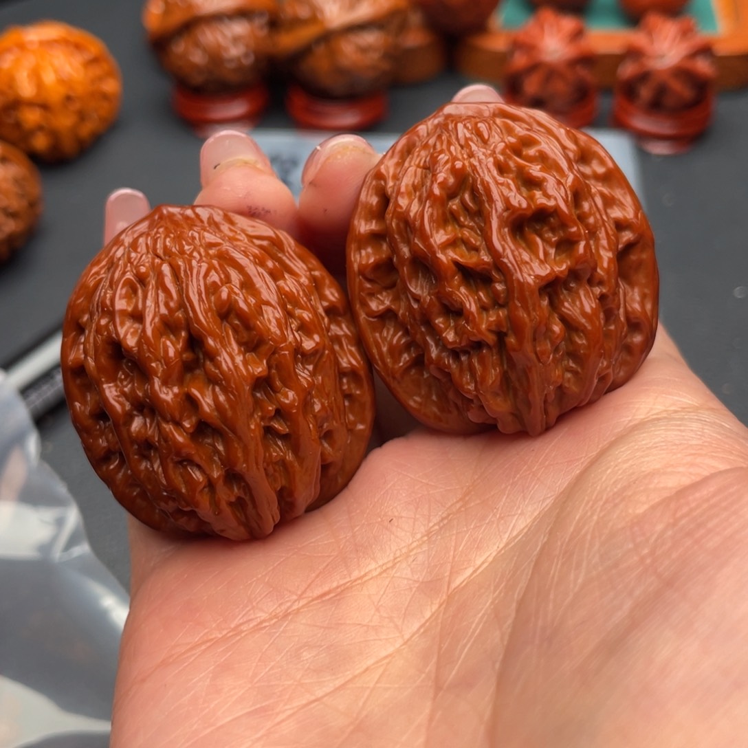 文玩核桃把件麦虎