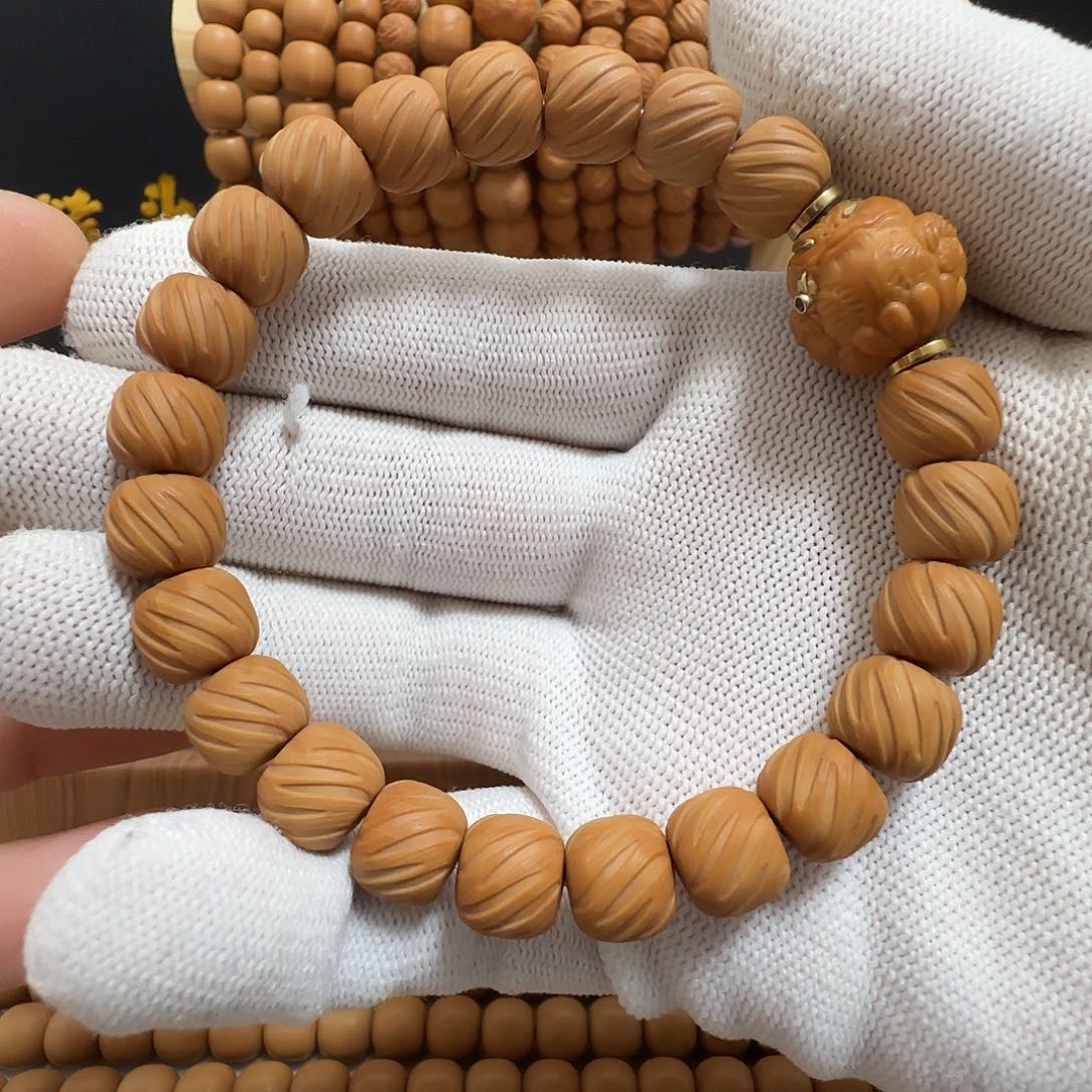 猴头核桃手串星河单颗搭配好