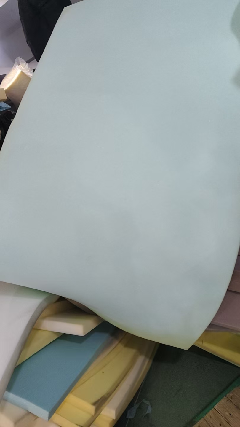 瑕疵加厚蓝黄双拼记忆棉床垫约90*190*6