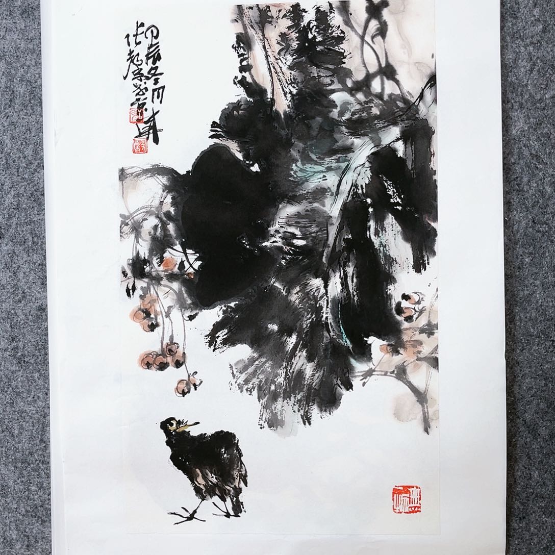 国画张馨老师作品