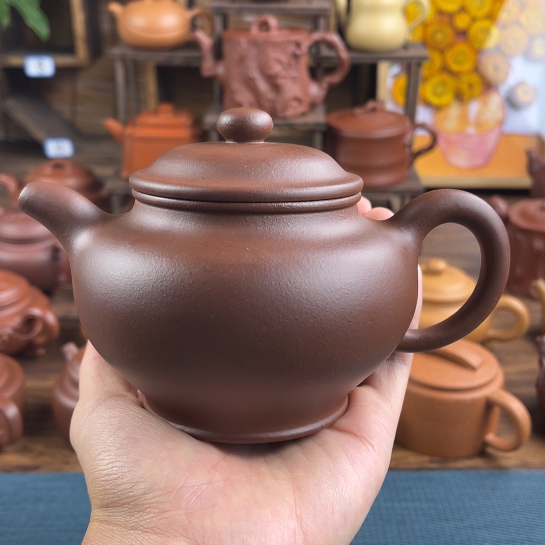 茶壶紫砂手工制作