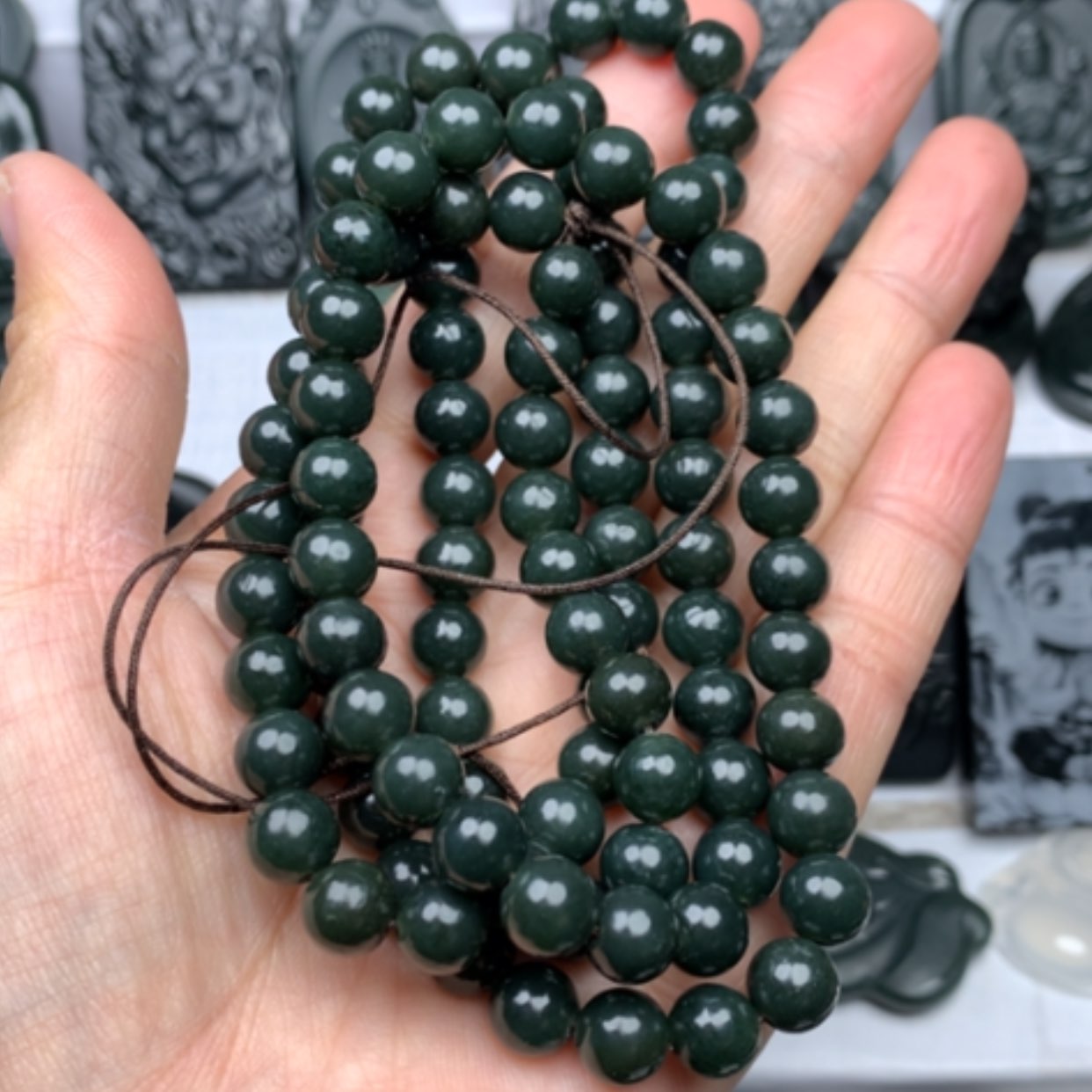 【闪购商品】和田玉颈饰未镶嵌强*