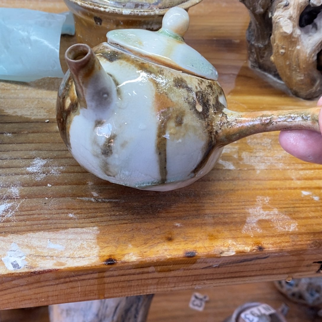 陶园柴烧 精品高货799瑕摆件