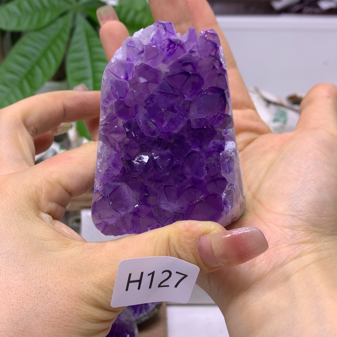 未镶嵌紫晶大型摆件（非配饰）H127